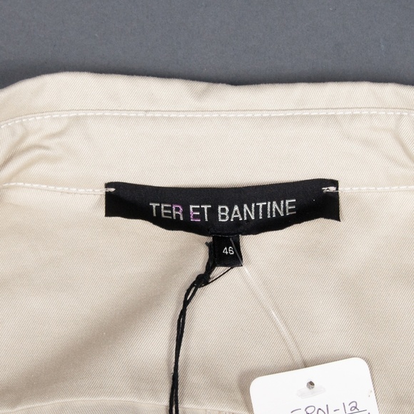 NEW Ter et Bantine Light Tan Sleeveless Shirt - Picture 8 of 8